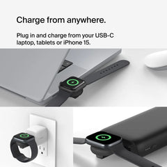 Portable USB-C Apple Watch Charger