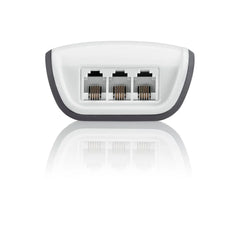 7-outlet Surge Protector with 12 ft Power Cord with Telephone Protection