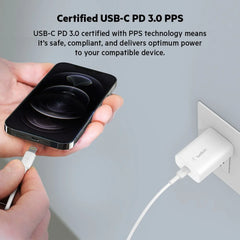 USB-C PD 3.0 PPS Wall Charger 25W