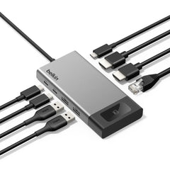 8-Port Dual Display USB-C Hub