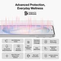 Titan EcoGuard Red Light Screen Protector for Samsung Galaxy S26