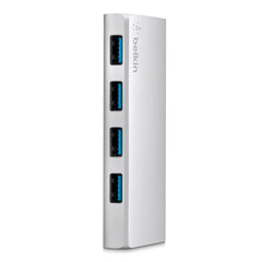 USB 3.0 4 Port Hub + USB-C Cable (USB Type-C) (Certified Refurbished)