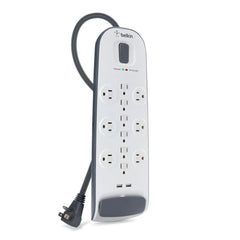 12 Outlet Surge Protector with USB Charging