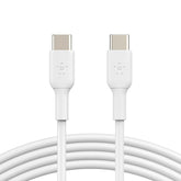 USB-C to USB-C Cable (1m / 3.3ft, White)