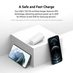 Dual Wall Charger with PPS 37W
