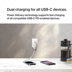 Dual USB-C Charger with PPS 60W