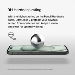 UltraGlass 2 Blue Light Filter Screen Protector for iPhone 16 Plus / iPhone 15 Plus / iPhone 14 Pro Max