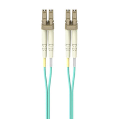 Fiber Patch Cable 10 Gig Aqua 50/125 LC/LC1 Meter