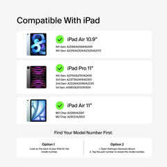 Everyday Keyboard Case with Cradle for iPad Air 10.9" and iPad Pro 11"