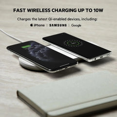 Dual Wireless Charging Pads (Certified Refurbished)