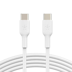 USB-C to USB-C Cable (1m / 3.3ft, White)