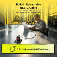 Retractable GaN Wall Charger 67W
