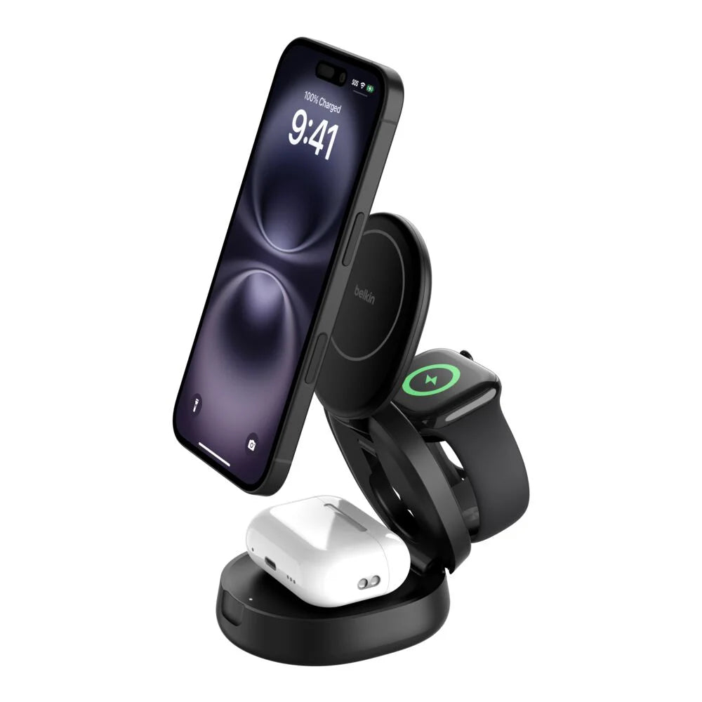 3-in-1 Convertible Magnetic Charging Stand with Qi2 15W