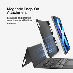Everyday Keyboard Case with Cradle for iPad Air 10.9" and iPad Pro 11"