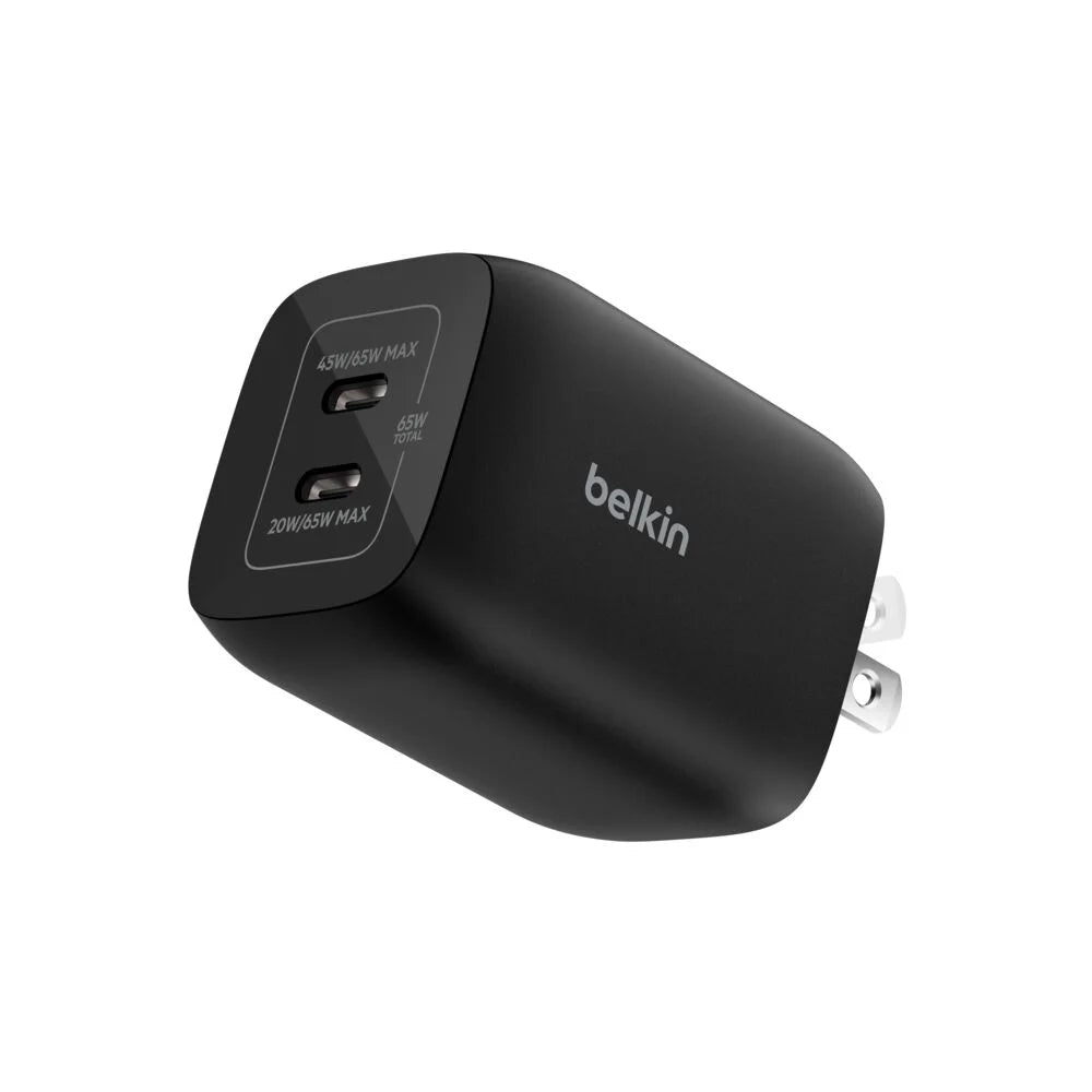 Dual USB-C Wall Charger 65W for Nintendo Switch 2